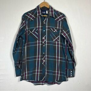 Vintage Pearl Snap Flannel